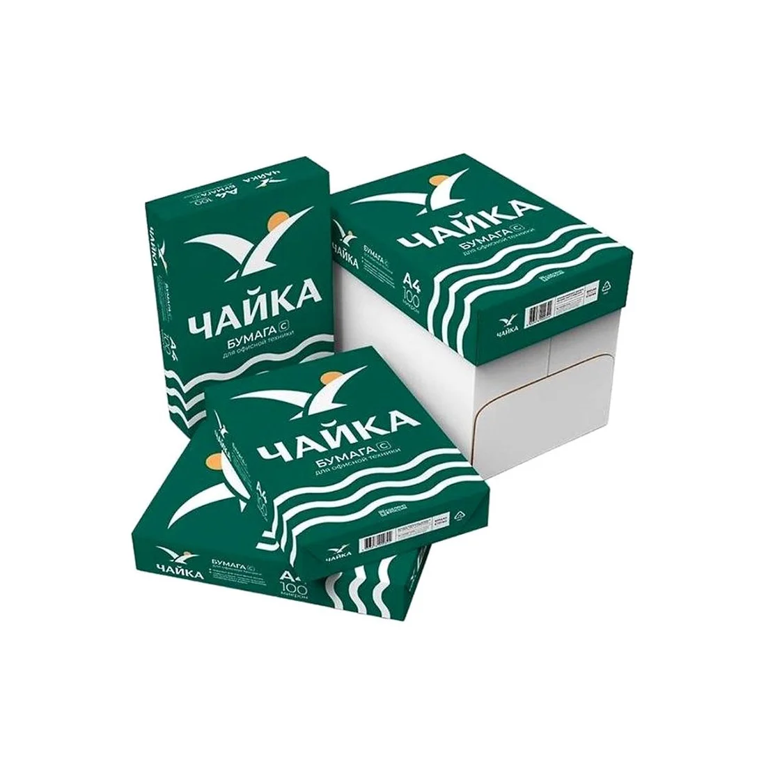  БУМАГА A3 ('C" Класс) ЧАЙКА (500л) (5 п/кор.) (180128194)