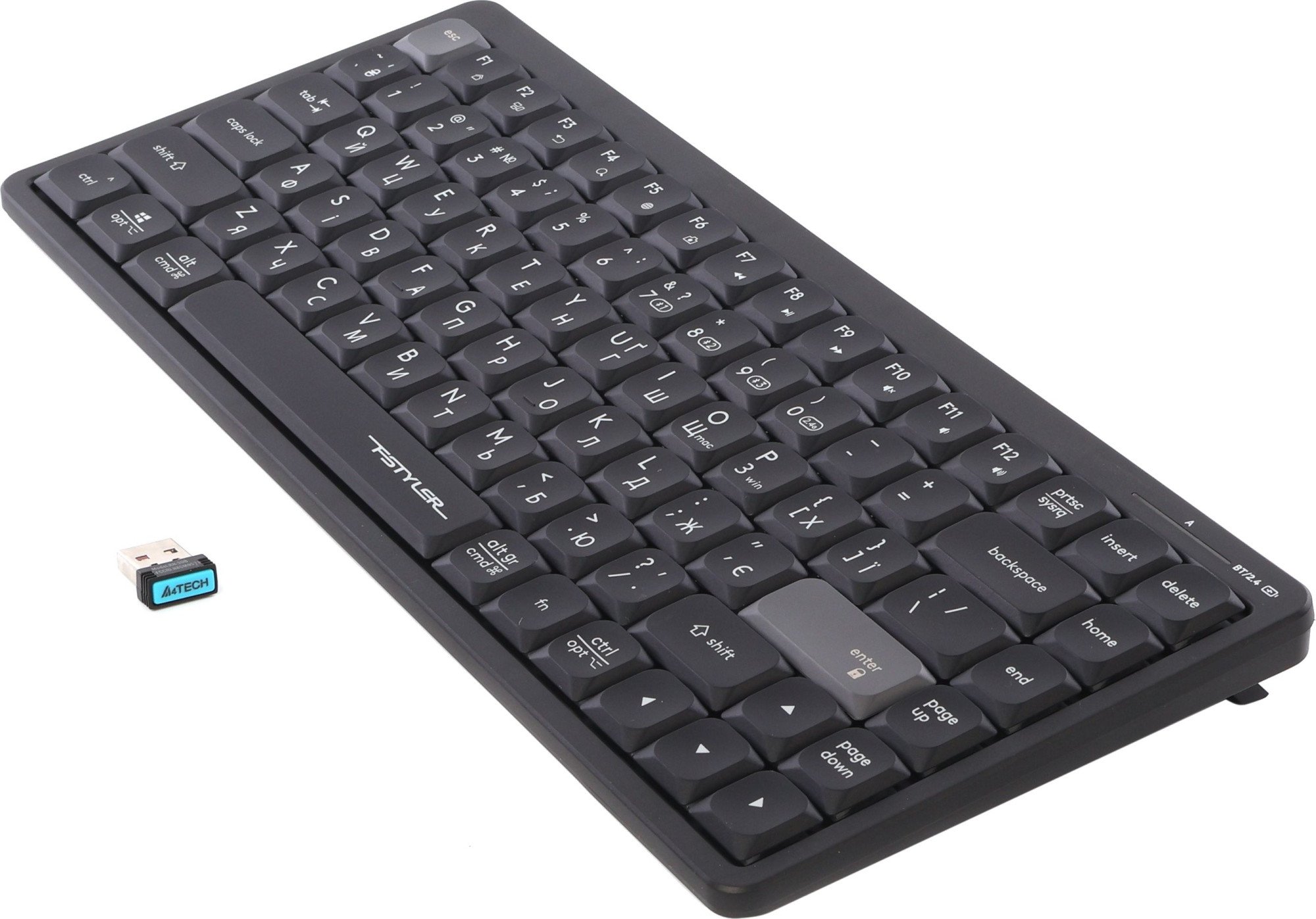 Клавиатура беспроводная A4tech Fstyler FBX53C Black (FBX53C Black)