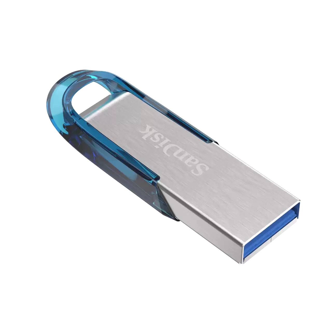Флэш-накопитель Sandisk Ultra Flair 64GB - Tropical Blue (SDCZ73-064G-G46B)