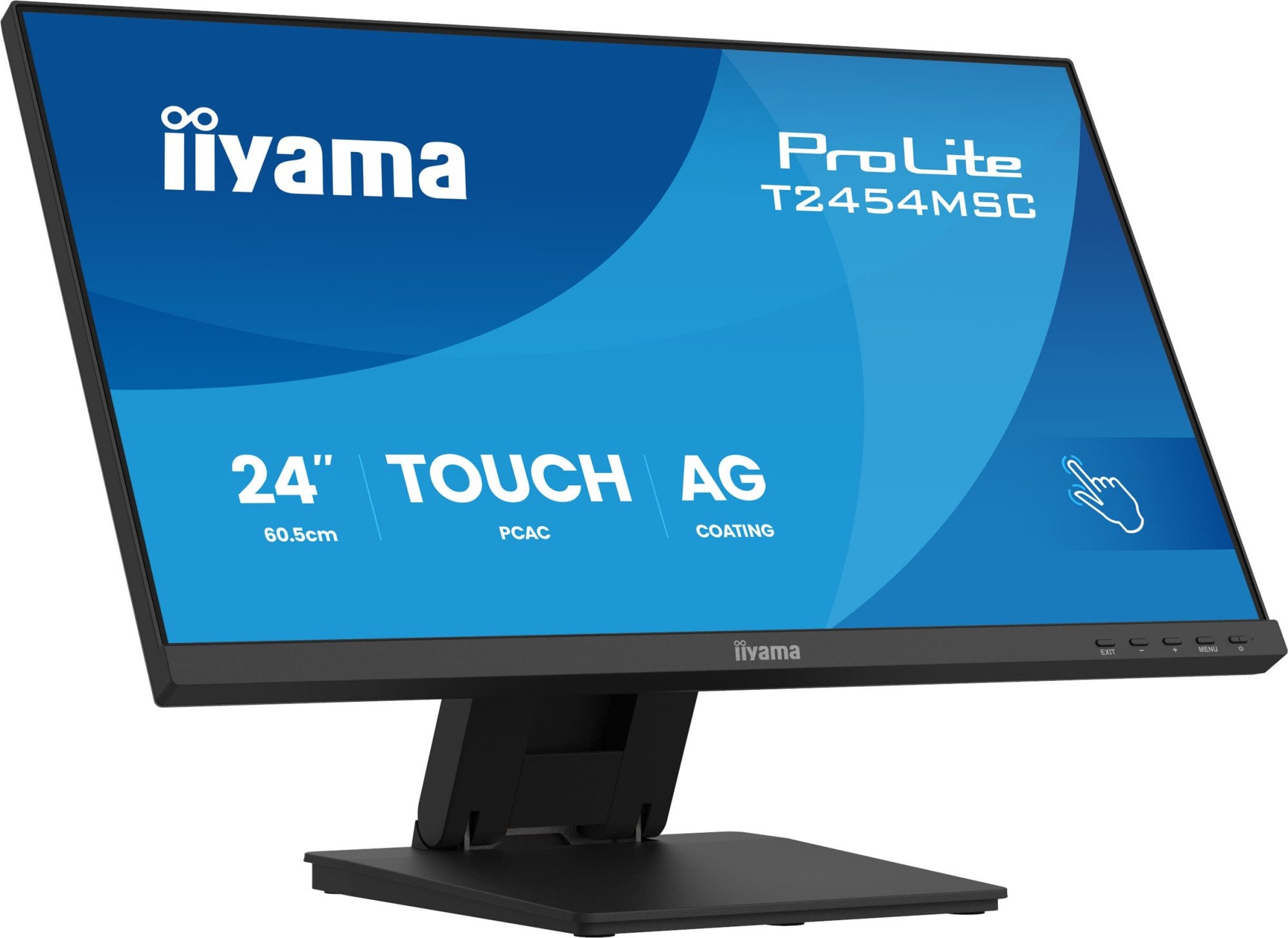Монитор iiyama ProLite T2454MSC-B3AG 24" - Black (T2454MSC-B3AG)