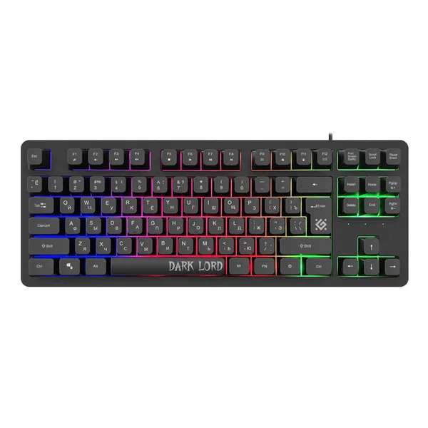 Клавиатура Defender Dark Lord GK-580, Black, (45580)
