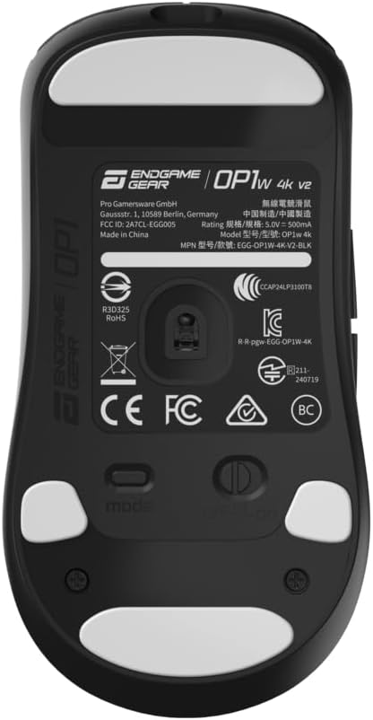 Компьютерная мышь Endgame Gear OP1w 4k v2 Black (EGG-OP1W-4K-V2-BLK)