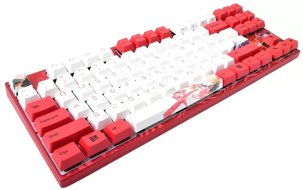 Клавиатура Varmilo Koi, VEA87, Cherry MX Brown - Red (386377)