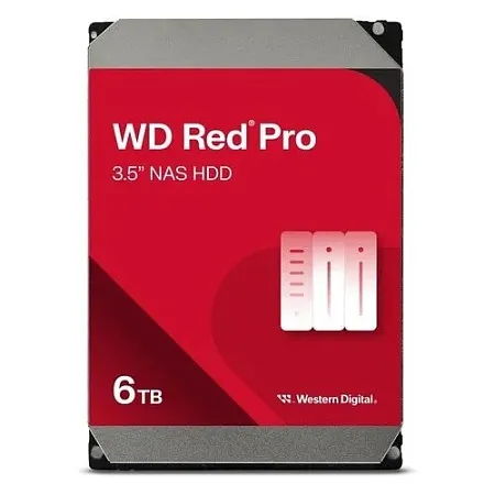 Жесткий диск для NAS систем HDD 6Tb Western Digital Red PRO (WD6005FFBX) Жесткий диск для NAS систем HDD 6Tb Western Digital Red PRO (WD6005FFBX)
