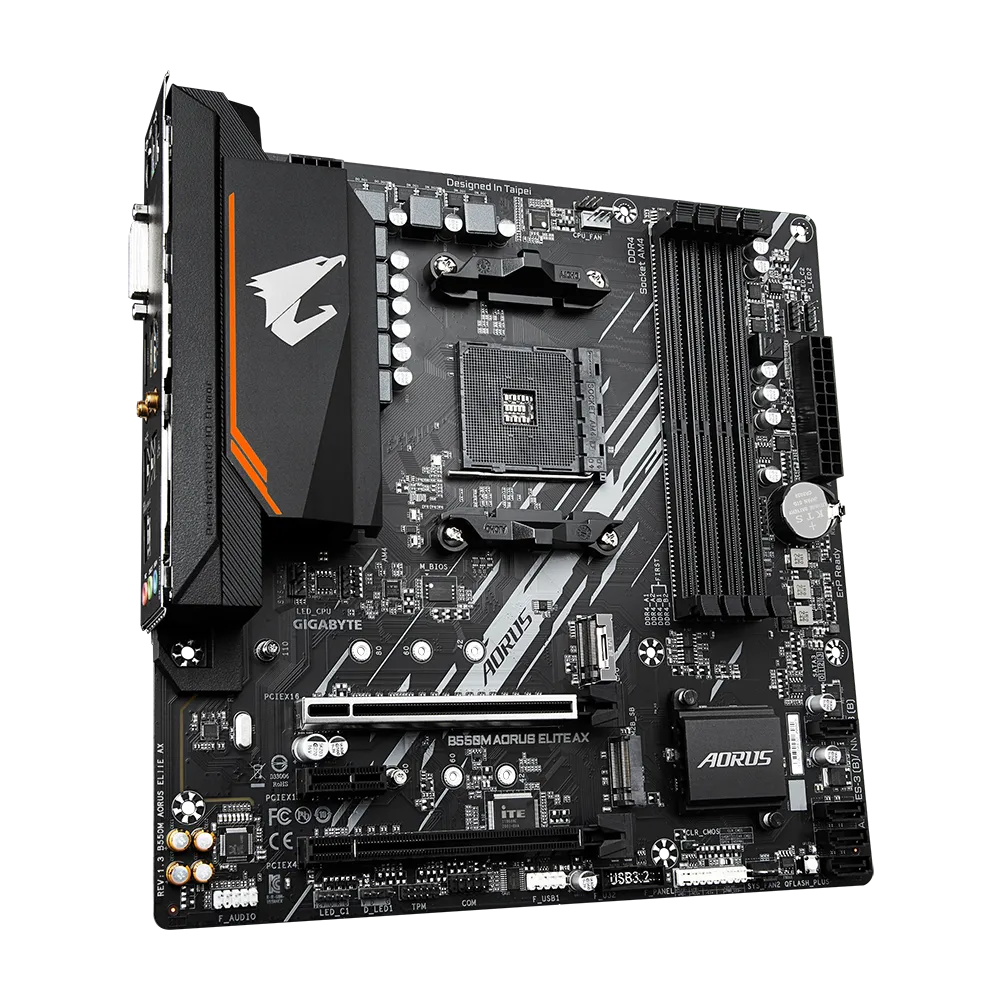 Материнская плата Gigabyte B550M Aorus Elite AX  (B550M AORUS ELITE AX)