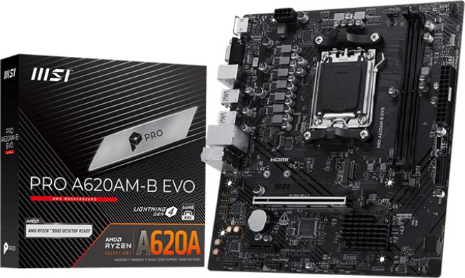Материнская плата MSI PRO A620AM-B EVO (PRO A620AM-B EVO)