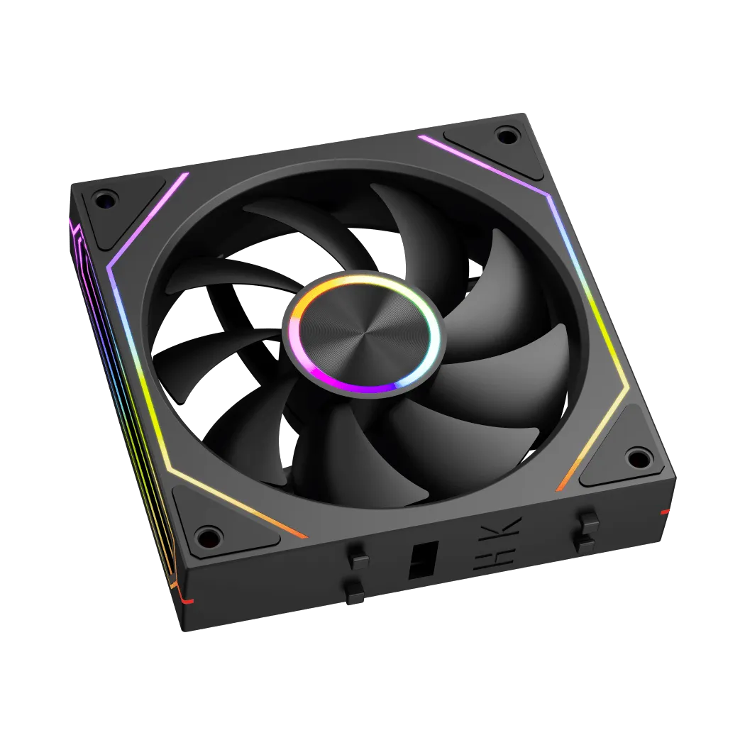 Вентилятор для корпуса PCCooler F3 X120 ARGB BK Black (F3 X120 ARGB BK 3IN1)