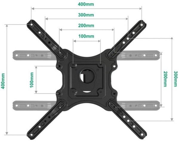 Кронштейн ONKRON M4cn 32"-65" (M4cn/B)