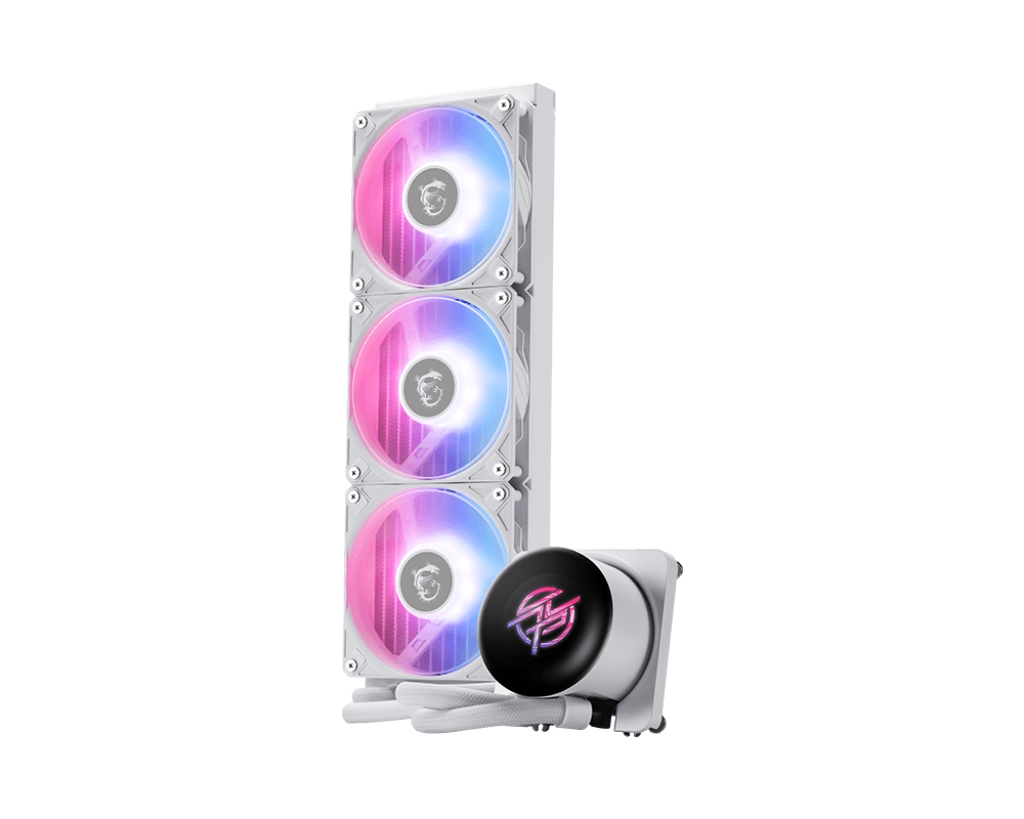 Водяное охлаждение для CPU MSI MPG CORELIQUID P13 360, Белый (MPG CORELIQUID P13 360 WHITE)