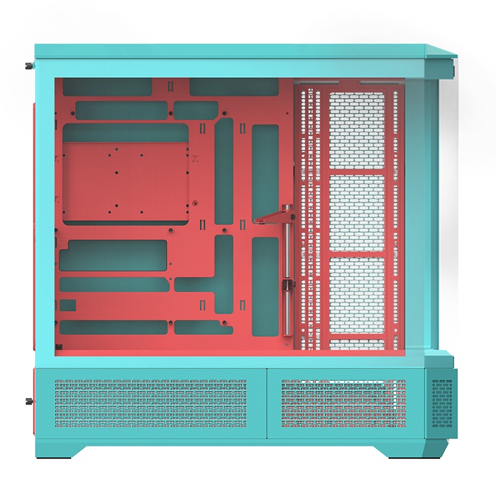 Компьютерный корпус Thermaltake View 600 TG - Mint Strawberry (CA-11H-00FLWN-00)