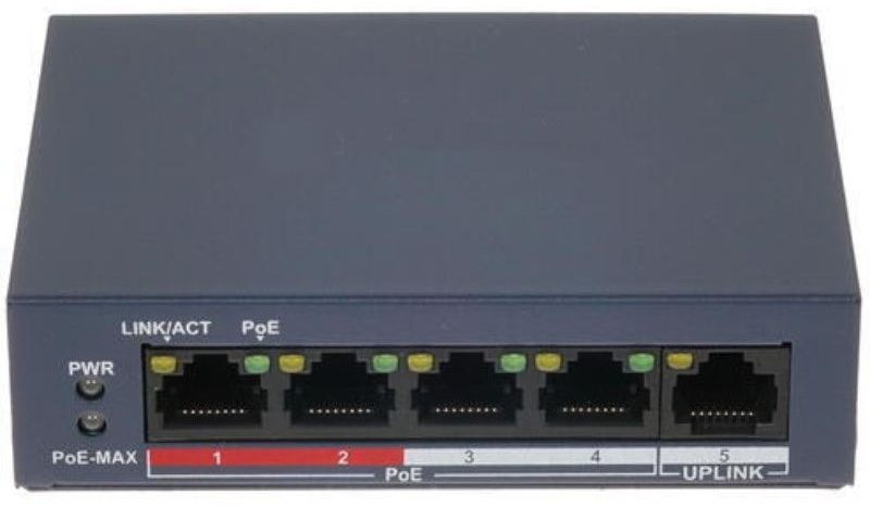 Коммутатор Hikvision DS-S504GP (DS-S504GP)