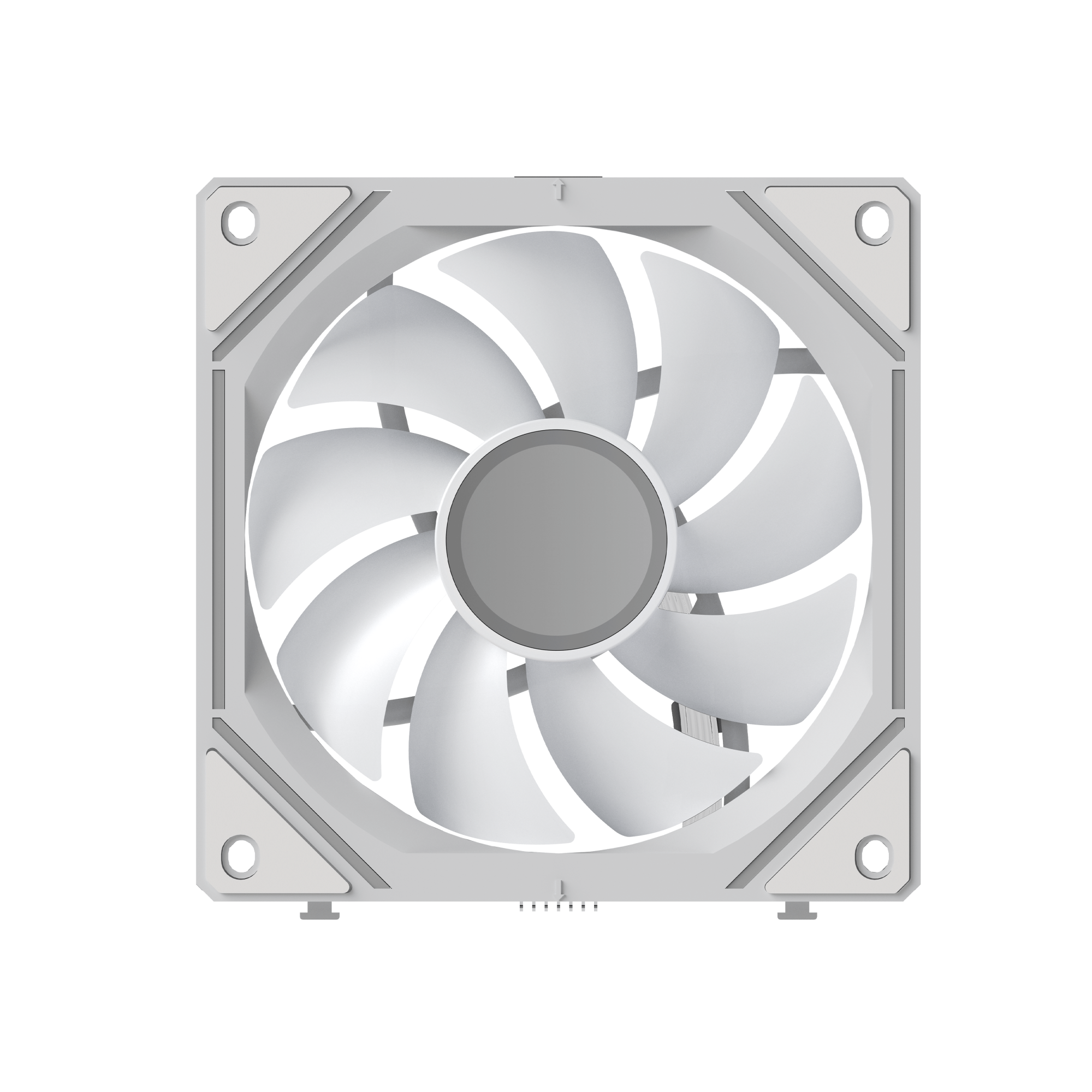 Вентилятор для корпуса Ocypus Gamma F12 UNI WH ARGB - Белый (Gamma-F12-WH1AM00U-GL)