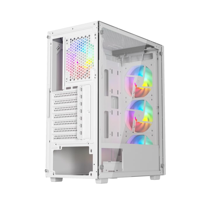 Корпус Wintek Mars PS195-6-M-W TG, белый (PS195-6-M-W TG)