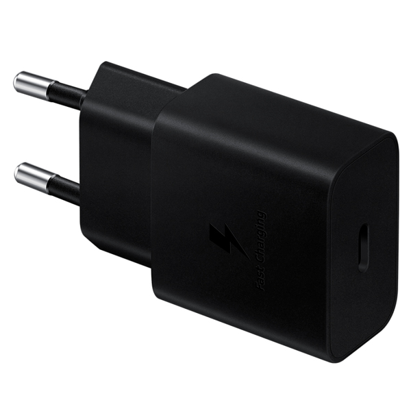 Сетевое зарядное устройство Samsung 15W USB Type-C (EP-T1510NBEGRU), black