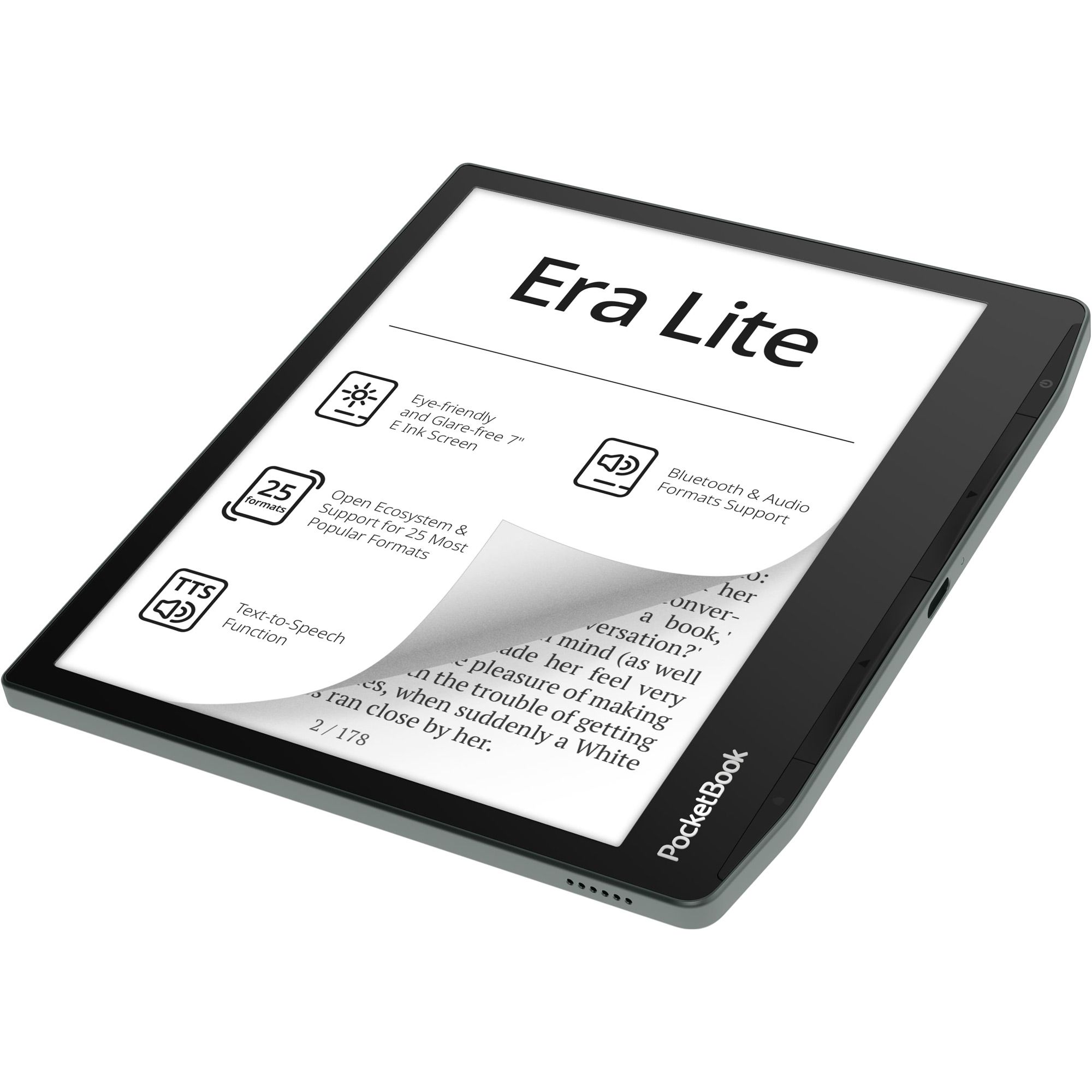 Электронная книга PocketBook PB710-9-WW зеленый (PB710-9-WW)