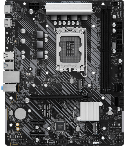 Материнская плата ASRock B760M-H2/M.2 LGA1700 (B760M-H2/M.2)