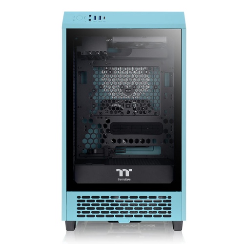 Компьютерный корпус Thermaltake The Tower 200 Turquoise Mini Chassis (CA-1X9-00SBWN-00)
