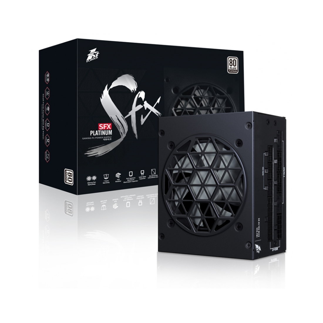 Блок питания 1STPLAYER SFX 750W Platinum (SFX PS-750SFX-BK)