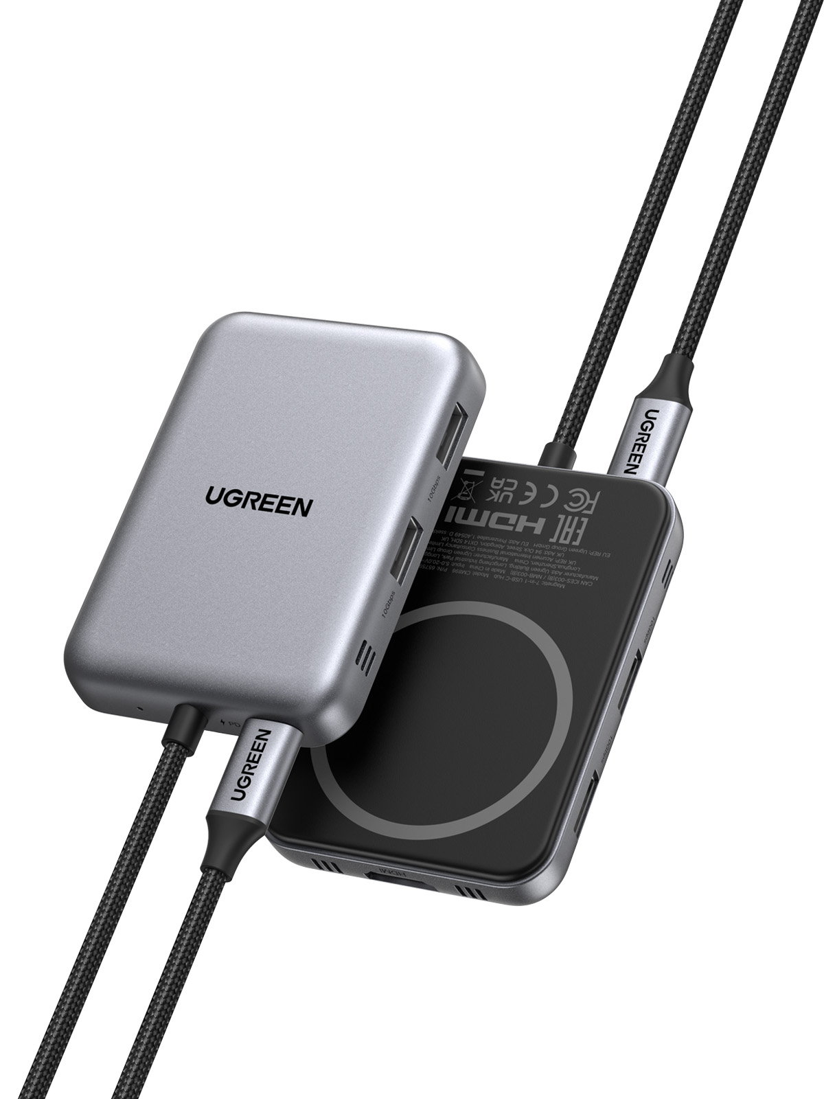 Хаб UGREEN USB-C 7-в-1, CM896 (65759)