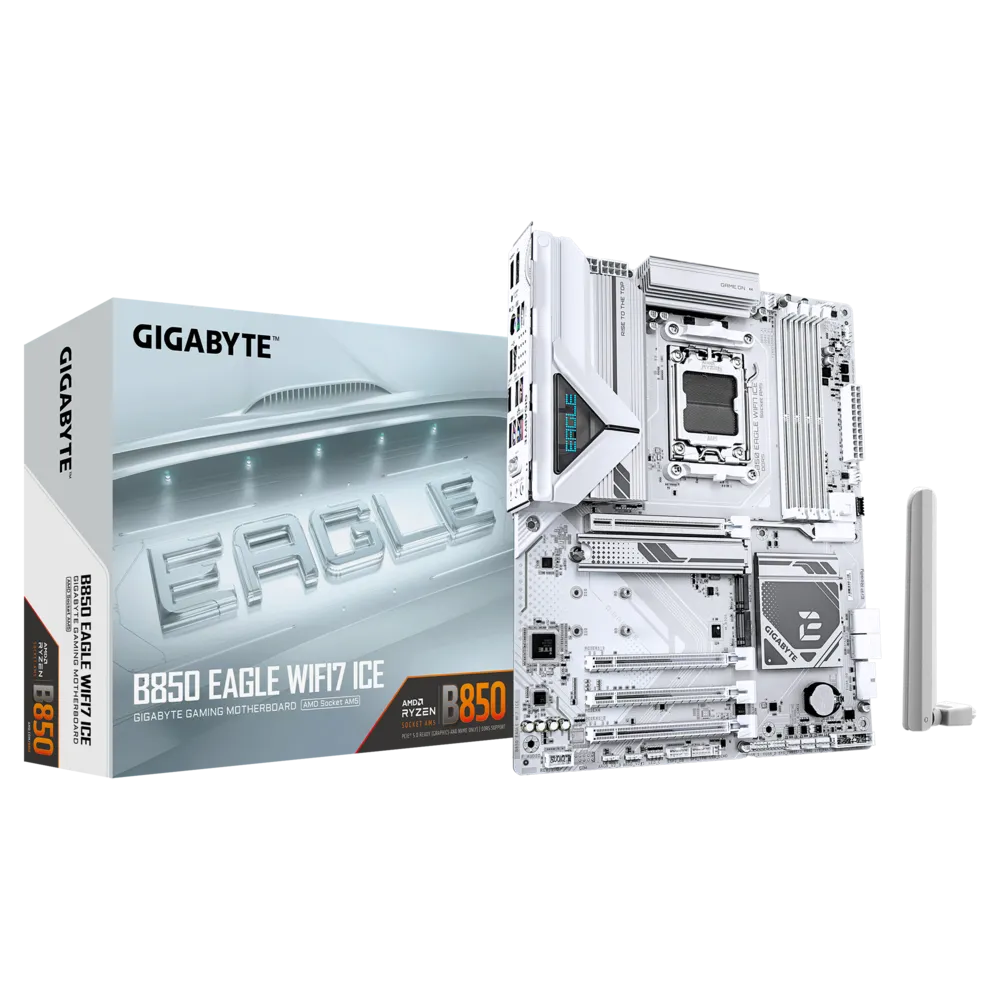 Материнская плата Gigabyte B850 Eagle WiFi7 Ice (B850 EAGLE WF7 ICE)
