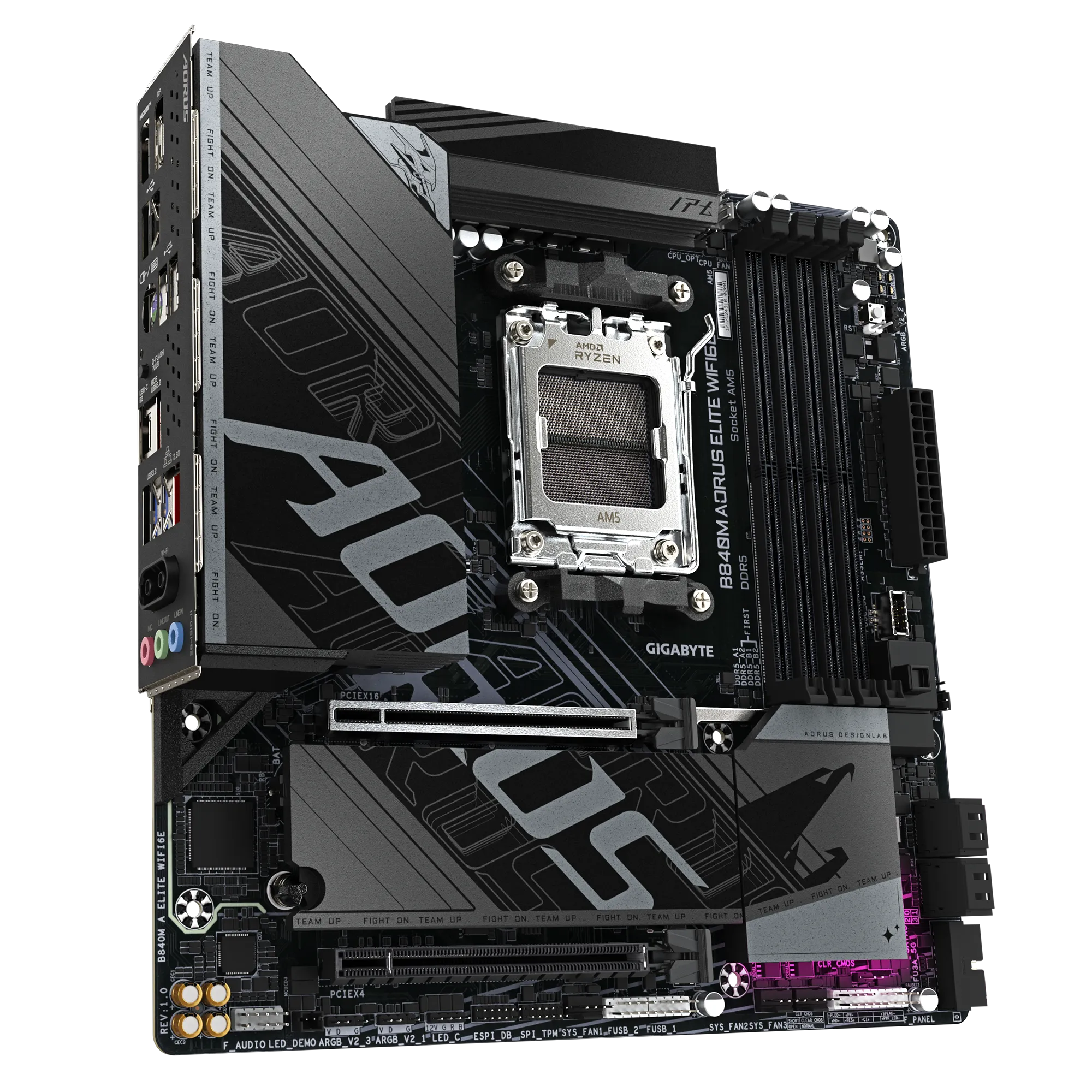 Материнская плата Gigabyte B840M AORUS ELITE WIFI6E (B840M A ELITE WIFI6E)