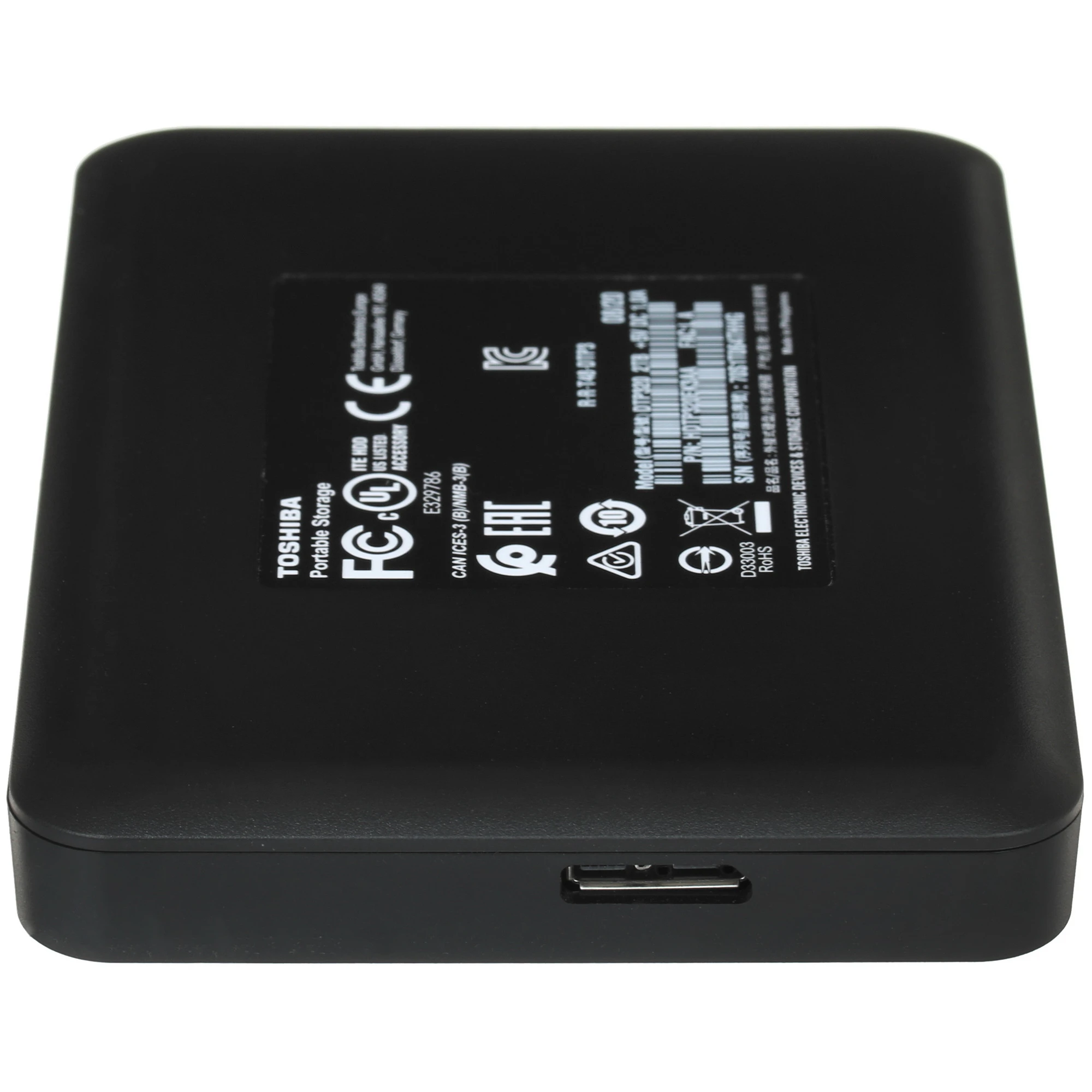 Внешний жесткий диск Toshiba 1Tb Canvio Ready 2.5", Black, USB3.2 Gen1 (HDTP310EK3AA)