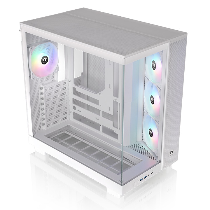 Компьютерный корпус Thermaltake View 380 XL TG ARGB - White (CA-11E-00M6WN-00)