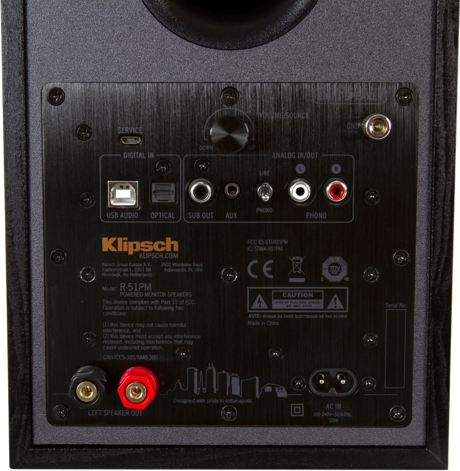 Колонки Klipsch R-51PM, Black (1066255)