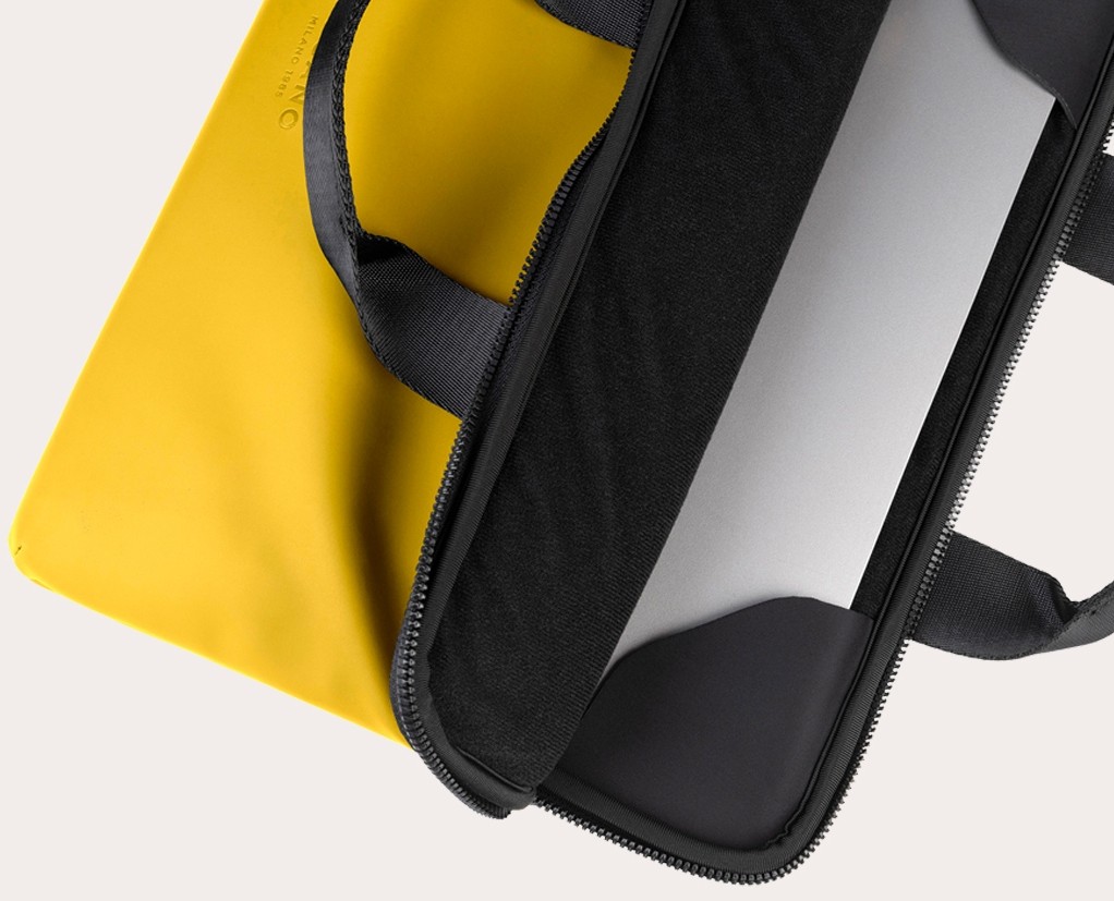 Сумка для ноутбука Tucano Gommo Super Slim Bag 14, Yellow (BSGOM1314-Y)