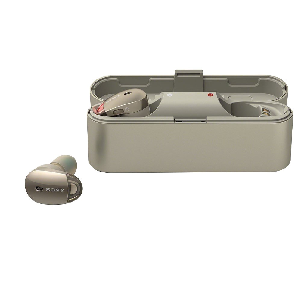 Bluetooth гарнитура Sony WF-1000XN - Gold (WF1000X/NM)