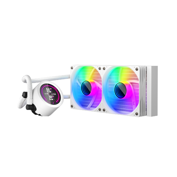 Кулер с водяным охлаждением 1STPLAYER TS4 240 WHITE (TS4-240-WH)