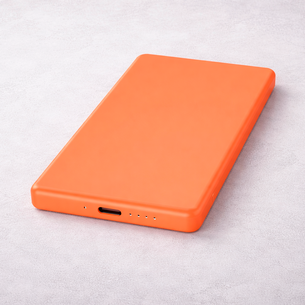 Портативный внешний аккумулятор Power Bank ARG 10000mAh Orange Wireless ARGWO10 (ARGWO10)