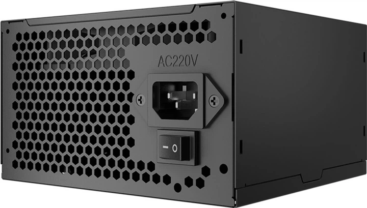 Блок питания ATX 600W PCCooler AF600, 80 Plus (P1-AF600-N1HWBK1-EU)