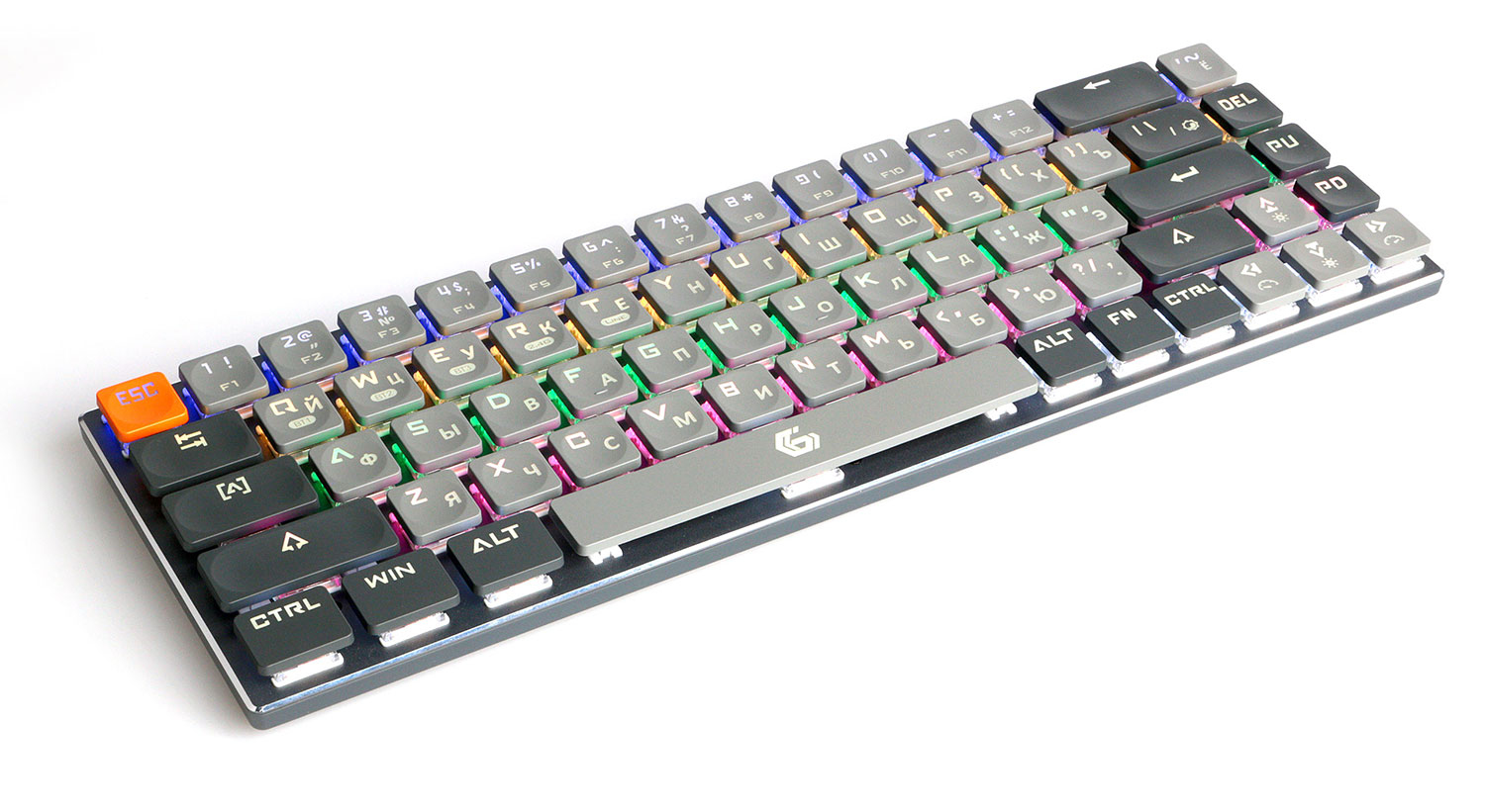 Клавиатура Gembird KBW-7, Grey (KBW-7-Grey)