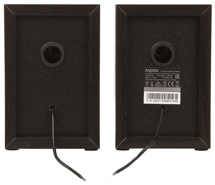 Колонки Rapoo A80 Чёрный (A80)