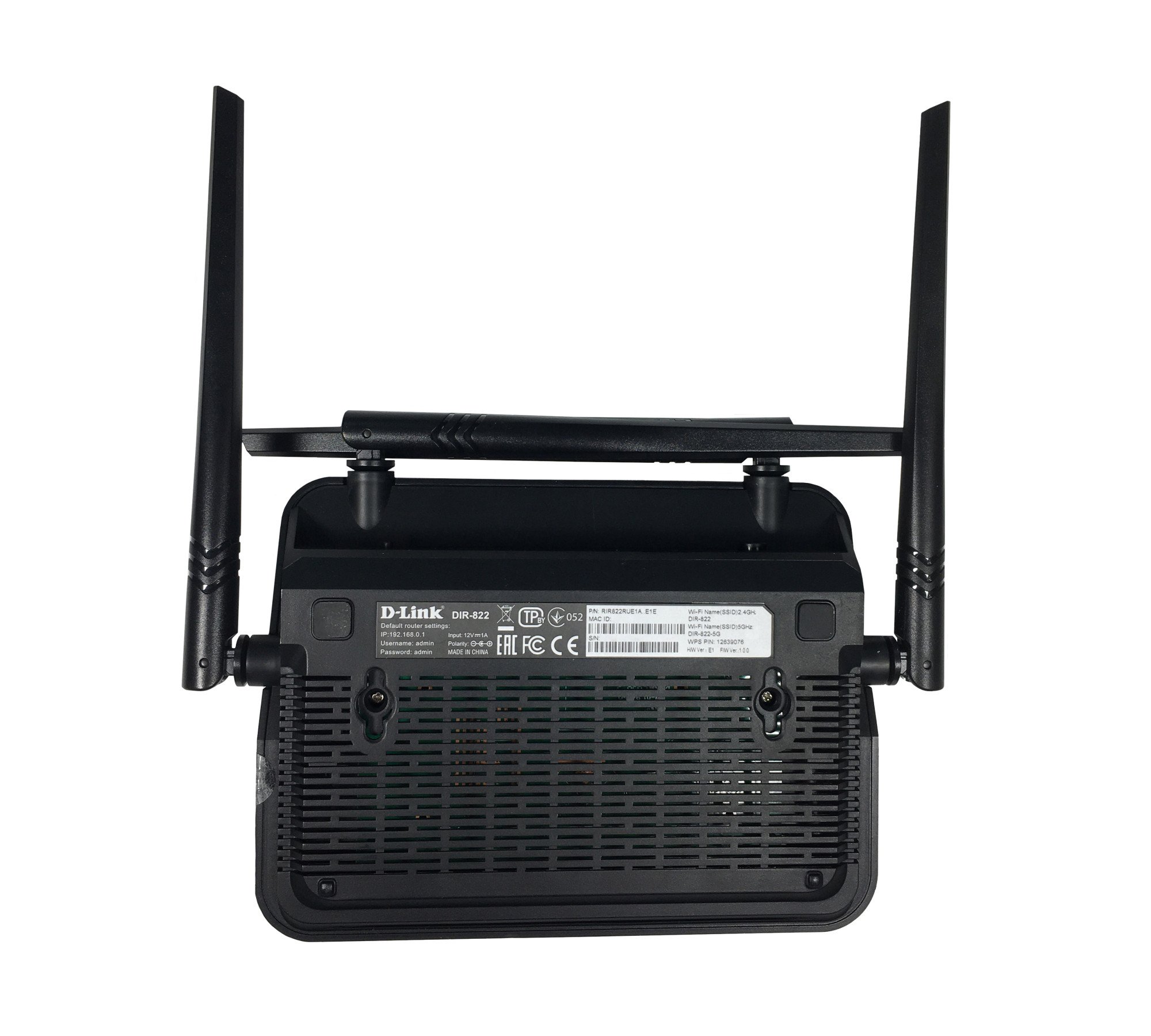 Маршрутизатор беспроводной D-Link DIR-822/RU/E1A (DIR-822/RU/E1A) Маршрутизатор беспроводной D-Link DIR-822/RU/E1A (DIR-822/RU/E1A)