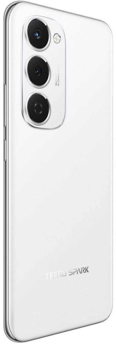Смартфон Tecno Spark 40 Pro+, 8/256GB, Aurora White (KM7/AURORA WHITE 8/256GB)