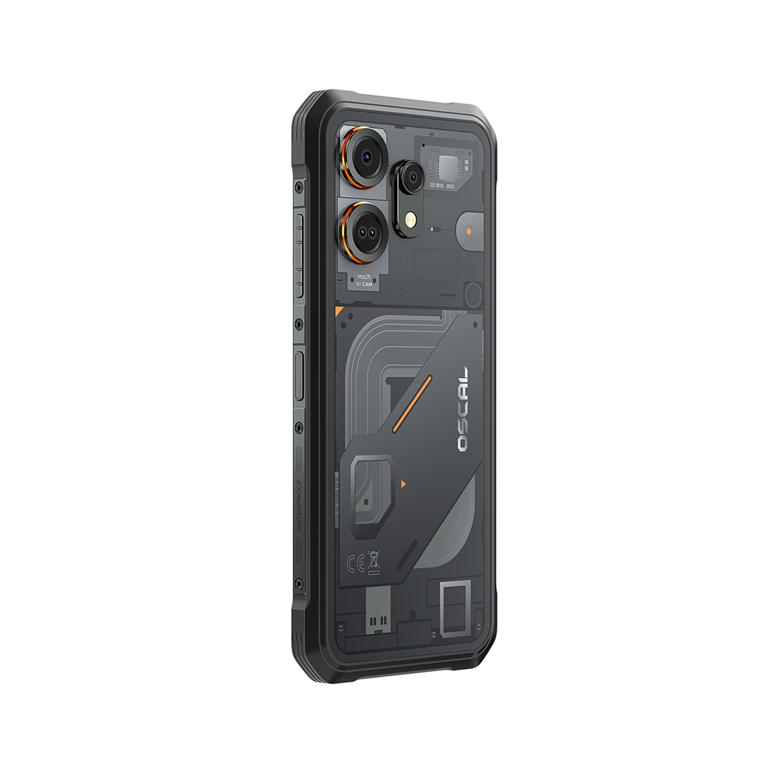 Смартфон OSCAL Marine 3 Rugged Phone 8/128GB, Black (Marine 3/8/128GB/Black)