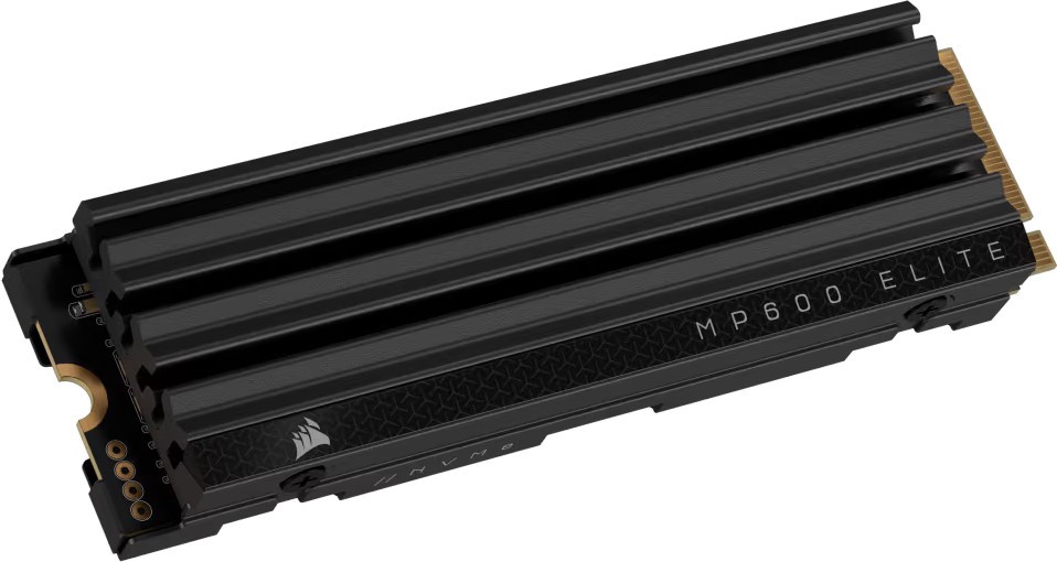 Твердотельный накопитель SSD Corsair MP600 Elite with Heatsink 1TB, M.2 (CSSD-F1000GBMP600EHS)
