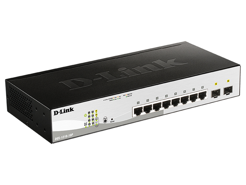 Коммутатор D-Link DGS-1210-10P/FL2A (DGS-1210-10P/FL2A) Коммутатор D-Link DGS-1210-10P/FL2A (DGS-1210-10P/FL2A)