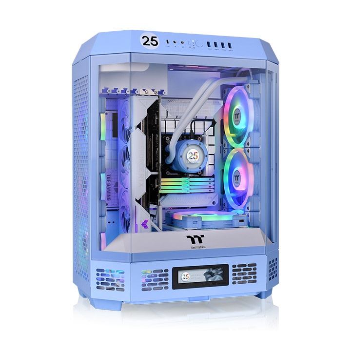 Компьютерный корпус Thermaltake The Tower 600 - Hydrangea Blue (CA-1Z1-00MFWN-00)