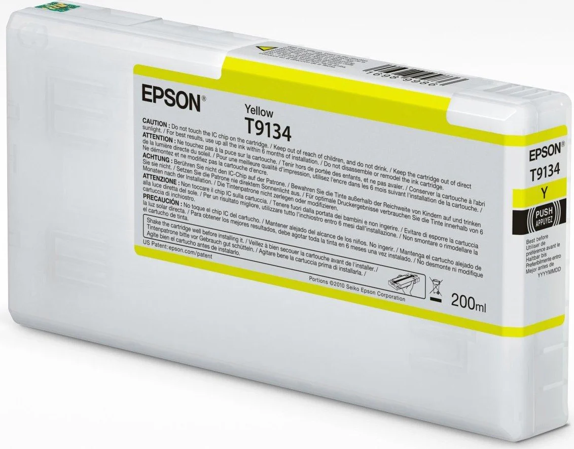 Картридж Epson SC-P5000 200ml Yellow желтый (C13T913400)