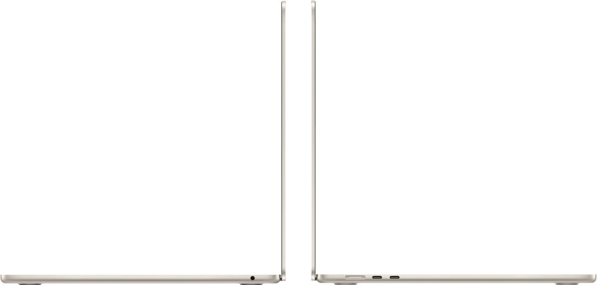 Ноутбук Apple MacBook Air 15, M4 - Starlight (MW1K3RU/A)