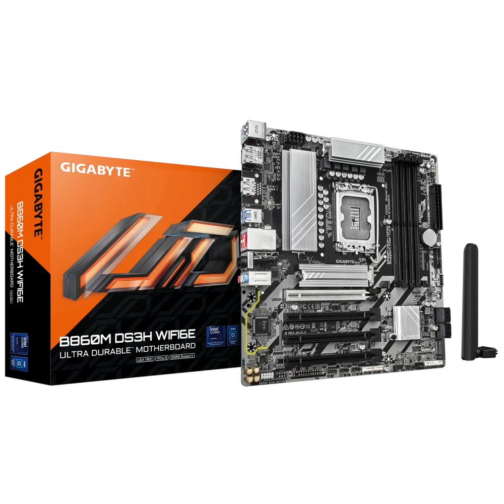 Материнская плата Gigabyte B860M DS3H WiFi6E (B860M DS3H WIFI6E)