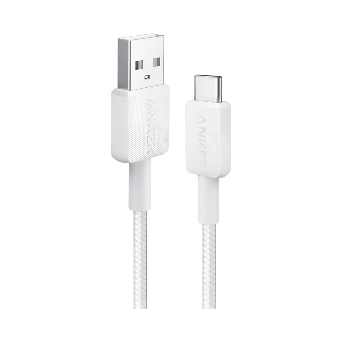 Интерфейсный кабель Anker 322 USB-A to USB-C 1М (A81H5G21) Белый