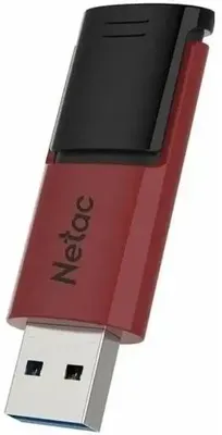 USB флеш-накопитель 64GB Netac U182 Red, USB 3.2, Red (NT03U182N-064G-32RE)