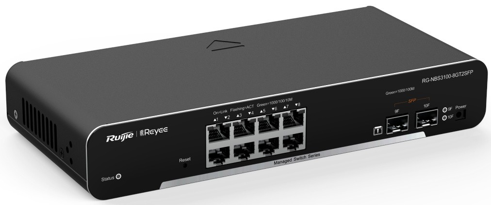 Коммутатор Ruijie Reyee RG-NBS3100-8GT2SFP (RG-NBS3100-8GT2SFP)