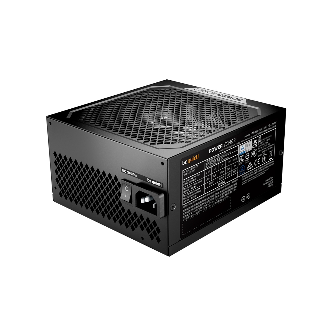 Блок питания Bequiet! POWER ZONE 2 1200W BP030EU (BP030EU)