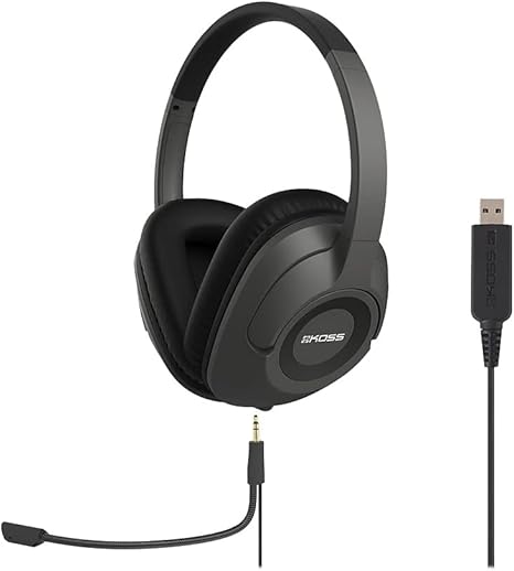 Гарнитура Koss SB42-USB, Grey-Black (SB42-USB)