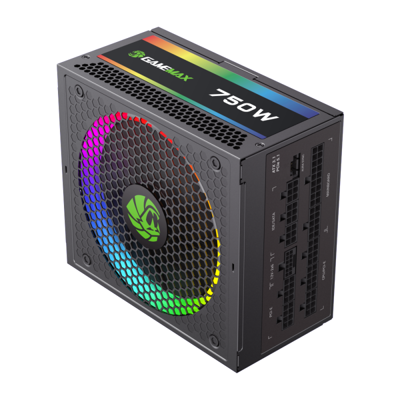 Блок питания Gamemax RGB-Smart 750 PRO Gold (2141-0750B0026)